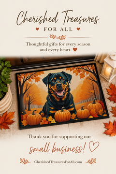 Rottweiler Fall Doormat