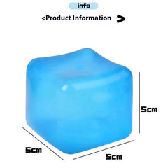 Malt Sugar Ice Cube Squeezing Toy