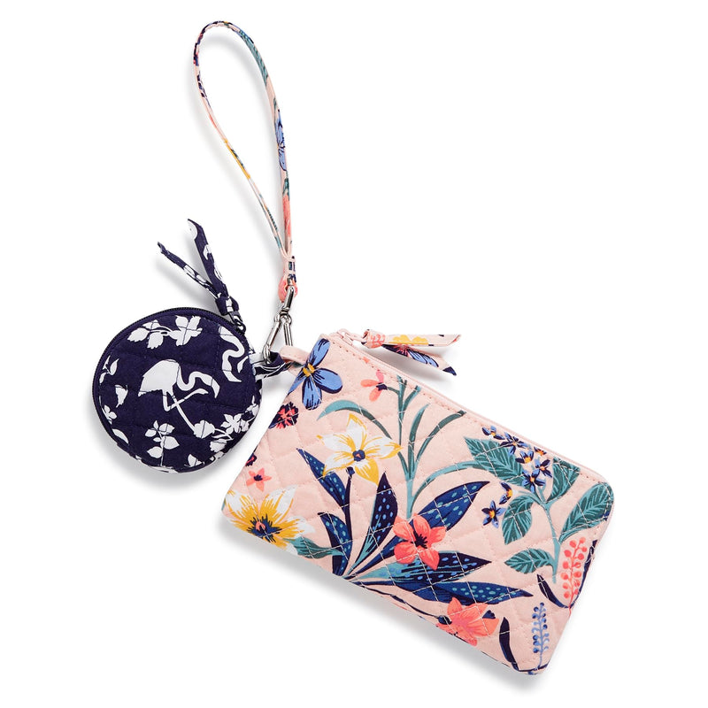 Vera Bradley Beach Pouch Set Paradise Coral