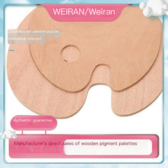 Wooden Painting Palette for Students