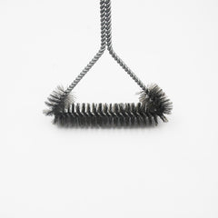 18-Inch Triple-Head BBQ Grill Cleaning Brush