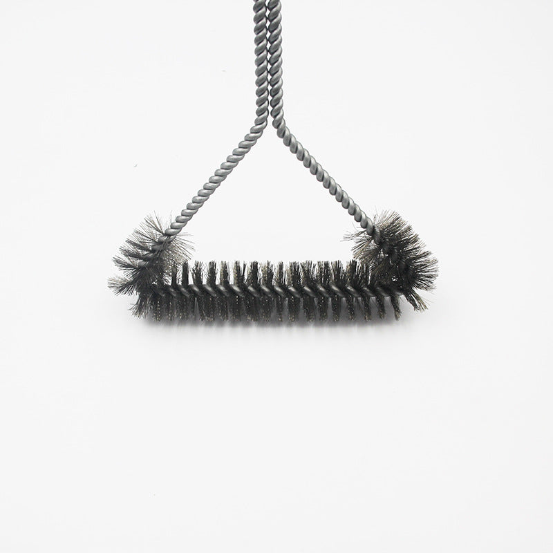 18-Inch Triple-Head BBQ Grill Cleaning Brush