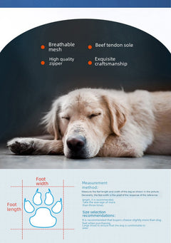 Non-Slip Waterproof Dog Booties