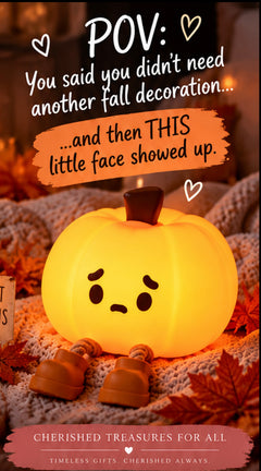 Pumpkin Glow Night Light