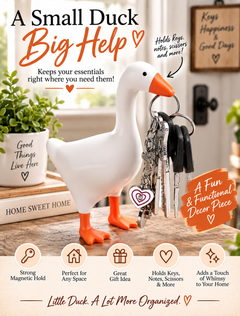 Magnetic Duck Key Holder | Fun & Functional Home Organizer