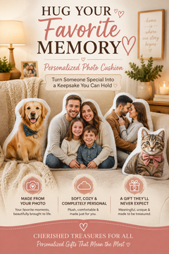 Personalized Photo Cushion