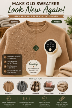 Rechargeable Fabric & Lint Shaver