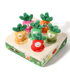 Plush Carrot Pulling Toy