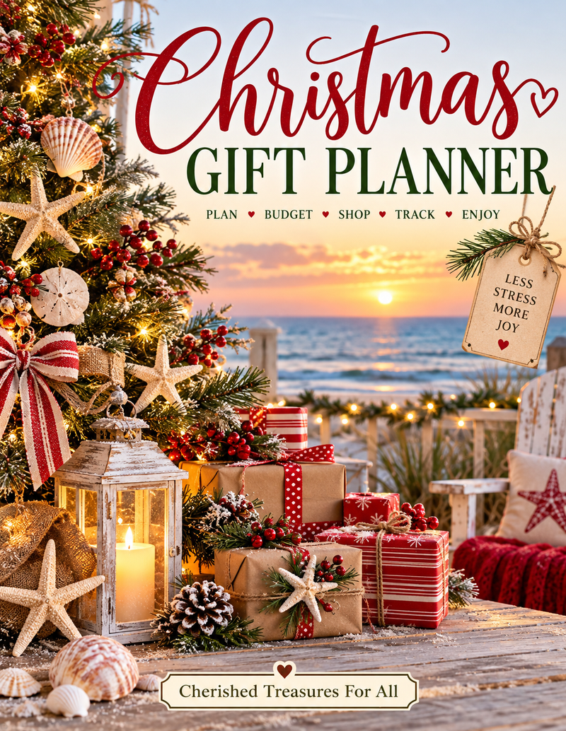 Christmas Gift Planner | Printable Holiday Organizer & Digital Download