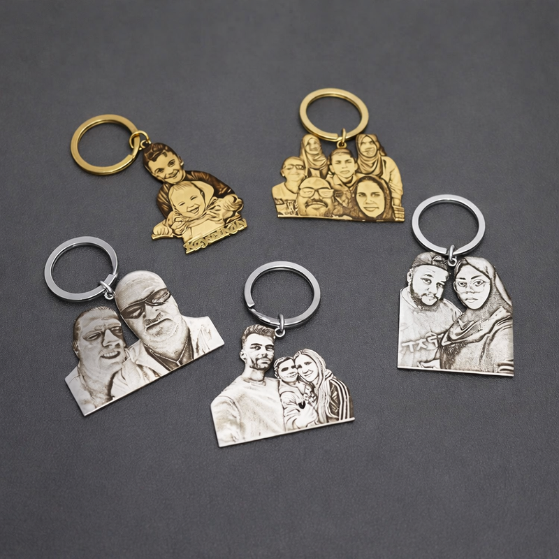 Personalized Photo Keychain