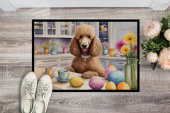 Decorating Easter Poodle Doormat