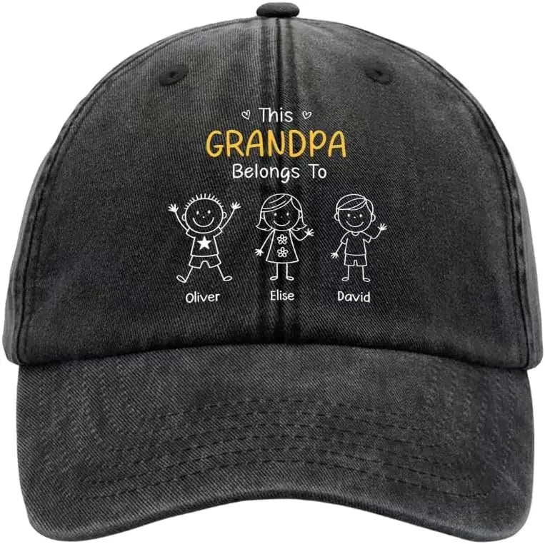Personalized Grandpa Hat