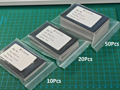 Glossy Finish Black Acetate Blank Plastic PVC Business Cards For Laser Engraving