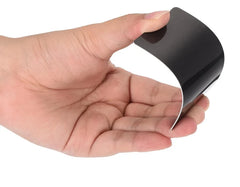 Glossy Finish Black Acetate Blank Plastic PVC Business Cards For Laser Engraving