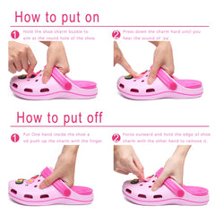 6-200pcs Hot sales Brainrot Cartoon Animals Series PVC shoe Accessories Detachable Waterproof  DIY Shoe Decorations Kids Giftsts