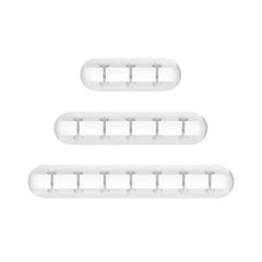 Cable Cord Wire Organizer Silicone USB Cable Winder Management Clips Self Adhesive for Mouse Keyboard Headset For iPhone Huawei
