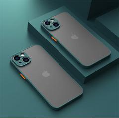 Jingjia Armor Bumper Shockproof Case For iPhone 15 11 12 13 Mini 14 Pro XR X Xs Max 7 8 Plus SE 2020 Silicone Hard Cover Capa