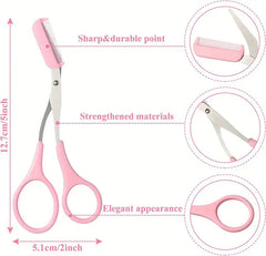 Eyebrow Scissors & Comb Set