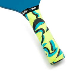 Pickleball Paddle Grip Tape - Anti-Slip/Moisture Wicking Pickleball Overgrips - Precut Pickleball Paddle Wrap Grip Tape (The Flow 1 Grip)