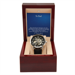 Father's Day Open Work Watch