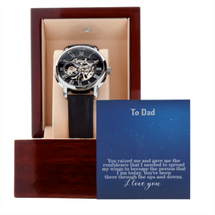 Father's Day Open Work Watch