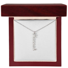 Multi-Name Verticle Necklace