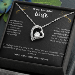 To My Beautiful Wife - I Love  You Forever