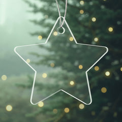 Acrylic Star Ornament