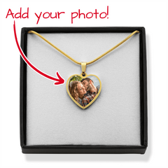 Personalized Heart Necklace