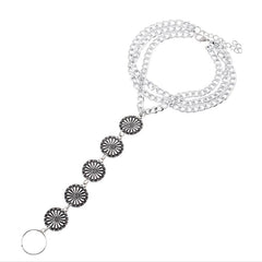 Vintage Floral Beach Anklet