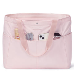 BOSTANTEN Travel Tote Bags for Women Foldable Beach Bag Waterproof Gym Bag Zipper Sports Bag Shopping Bag with Compartment