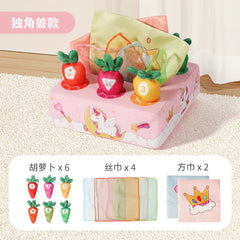 Plush Carrot Pulling Toy