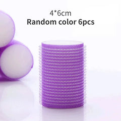 Self-Adhesive No-Heat Hair Curlers