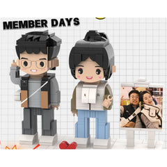 Portrait Building Blocks Puzzle