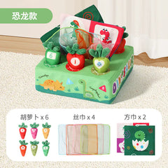Plush Carrot Pulling Toy